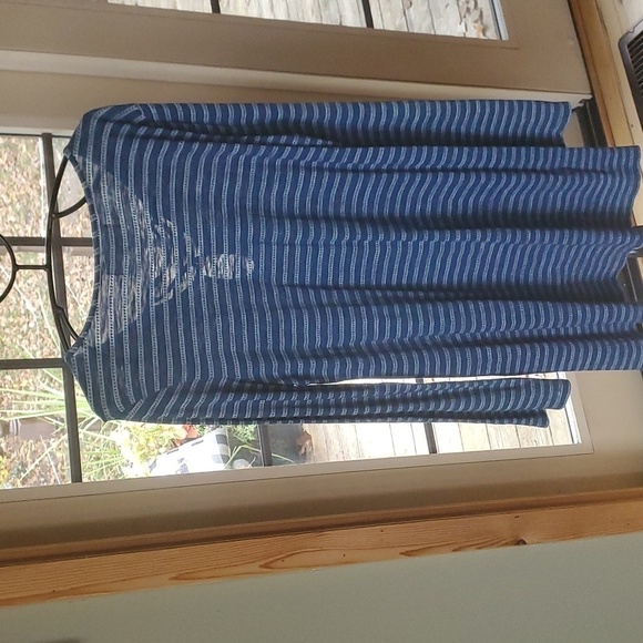 Max‎ Studio Long Sleeve Tie Neckline Sz L Dress - Picture 6 of 9